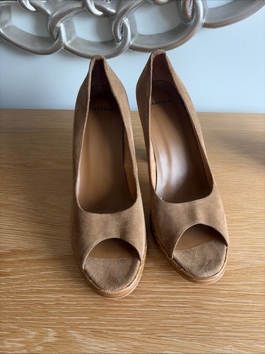 Carvela peep toe - carvela, tan