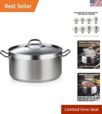 Elegant 9 Quart Stockpot with