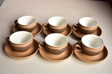 DENBY COTSWOLD CUPS & SAUCERS