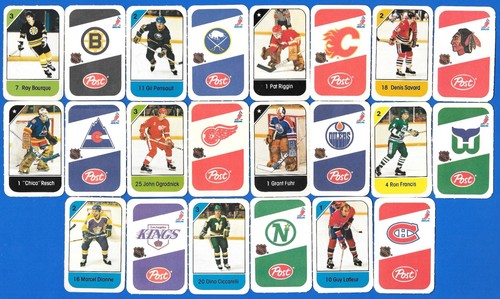 1982 post cereal - 1982-83, hockey