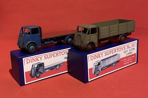 Dinky 512 guy flat truck - guy,