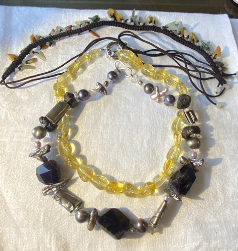 Stunning necklace large - necklace,