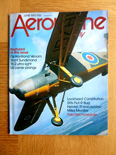 Aeroplane monthly magazine - monthly,
