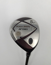 Yonex V-Mass 260FL 21° 5 Wood, Ladies Flex Graphite Shaft, Heavy Shaft Rub