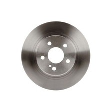 2x Brake Discs Solid For