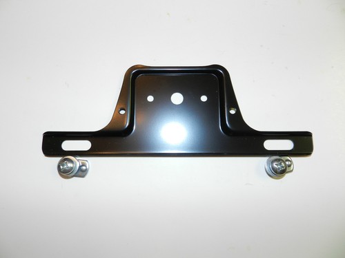 Metal license plate - metal, bracket