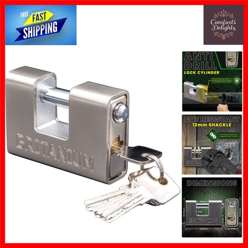 Heavy duty lock - duty, with