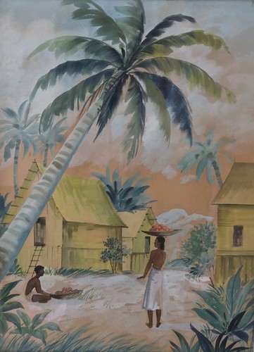 Vintage house baldwin tiki - house,