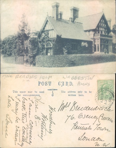 The reading room waddesdon - the,