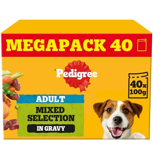 100g pedigree adult - 80, wet