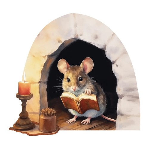 Mouse hole wall - mouse,