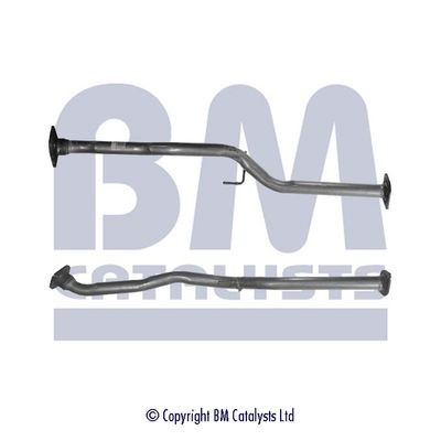 Exhaust system pipe - system, bm