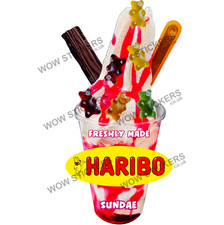 Haribo Bears Ice Cream Sundae