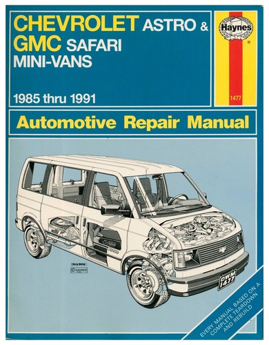 Haynes repair manual 1477 - repair,