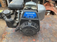 Honda 4hp runs just needs a carb clean   merry tiller lawn mower