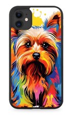 Colourful Yorkshire Terrier