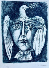 Pablo Picasso Lithograph COA