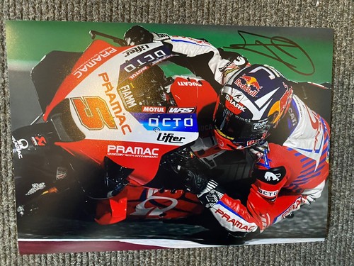 Johann zarco hand - signed, a4