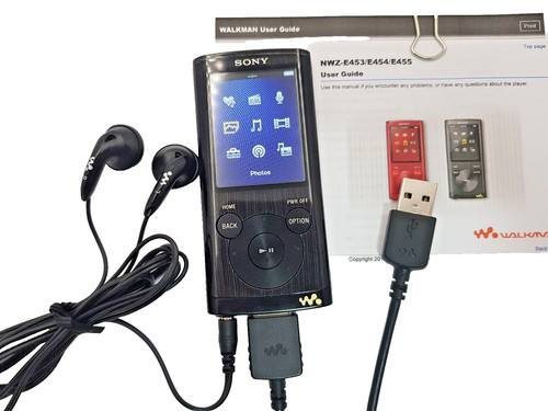 Sony nwz e454 - sony, mp3