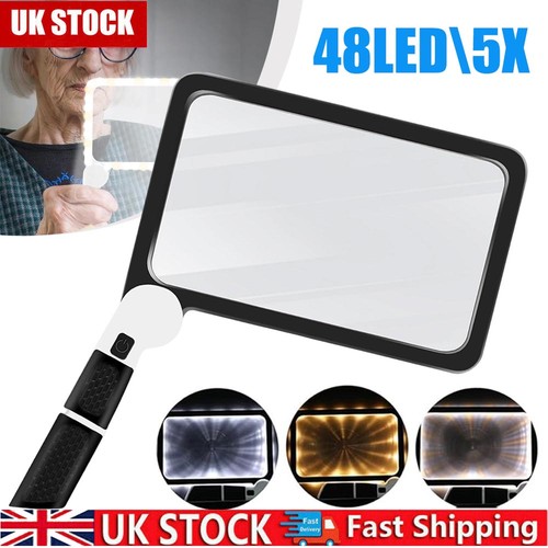 Magnifying glass with 48 - glass,