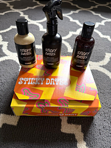 Lush sticky dates - sticky, vegan