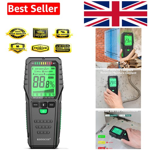Damp meter pinless wood - meter,