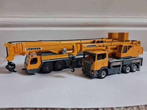 Siku liebherr and scania - siku,