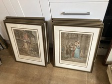 Cries Of London Set Of 13 full set Framed Antique Prints Francis Wheatley  
