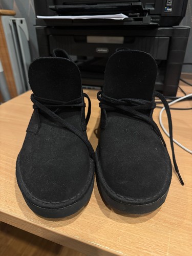 Clarks desert boot black - clarks, –