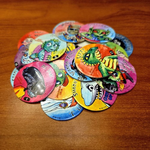 Vintage 1994 pogs - lot, 21