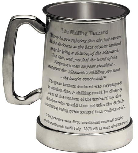 The kings shilling 1pt glass - the,
