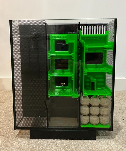 Green media baskets chamber 1 - green,