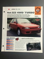 1985 - 1994 Mazda 323 4WD