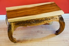Opium Coffee Table Carving