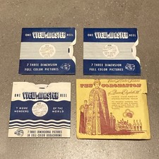 3x ViewMaster Reels - Queen