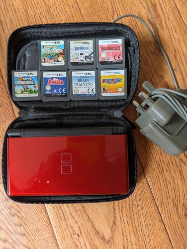 Nintendo lite red console - ds,