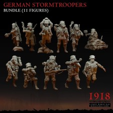 28mm WW1 German Stormtroopers