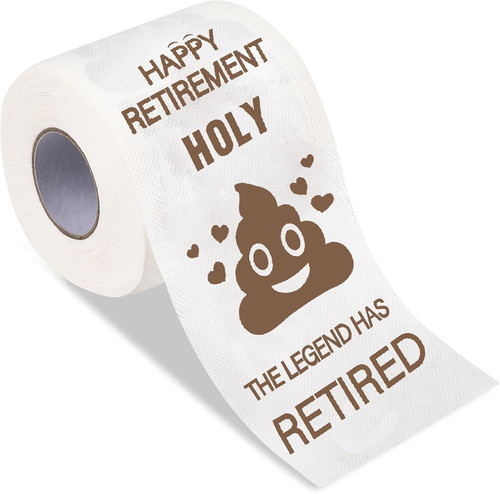 Happy Retirement Toilet Paper