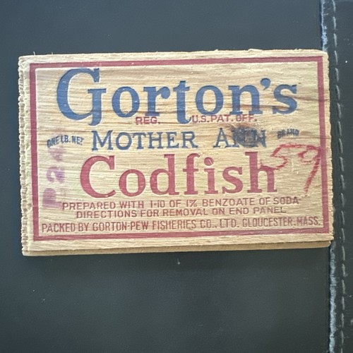 Gorton mother ann codfish - ann,