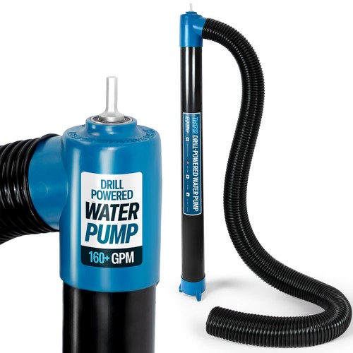Temco drill powered water - temco, drill-powered
