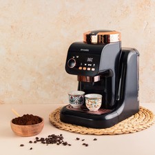 Arcadia Automatic Turkish Coffee Maker, Machine, Digital, LED Display, UK-plug