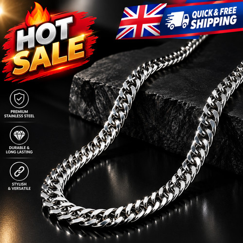 Men chunky cuban link chain - cuban,