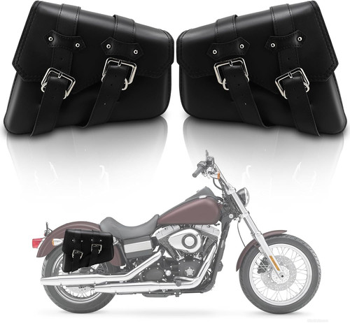 Pair motorcycle saddle bags - 1,