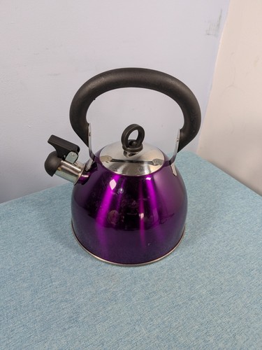 Prima whistling kettle - prima, purple
