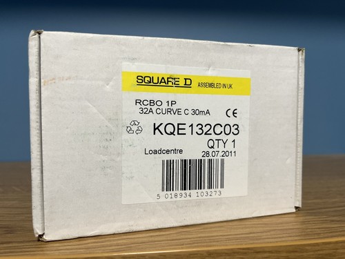Square 32amp rcbo kqe132c03 - 32amp,
