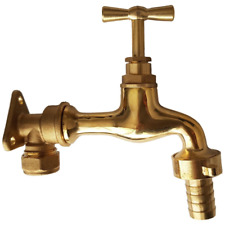 Polished Brass Bib Tap