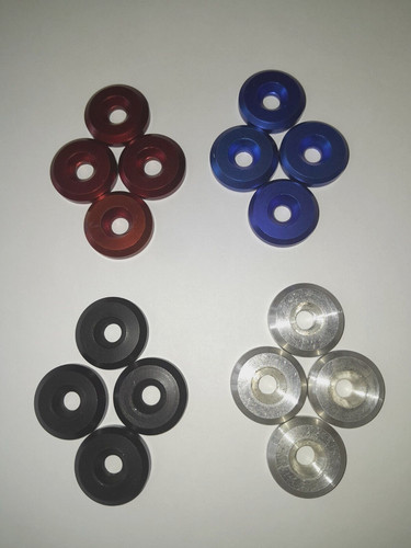 Aluminium countersunk washer - aluminium,