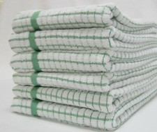 Pack of 6 Green & White