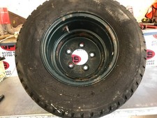 Front 5 stud wheel / 26x12.00-12 tyre X Hayter T424 mower / V2203 Kubota £70+VAT
