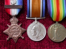Medals WW1 1914 'Mons' Star